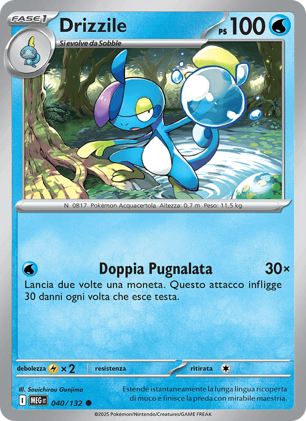 Drizzile, carta 040 di Megaevoluzione