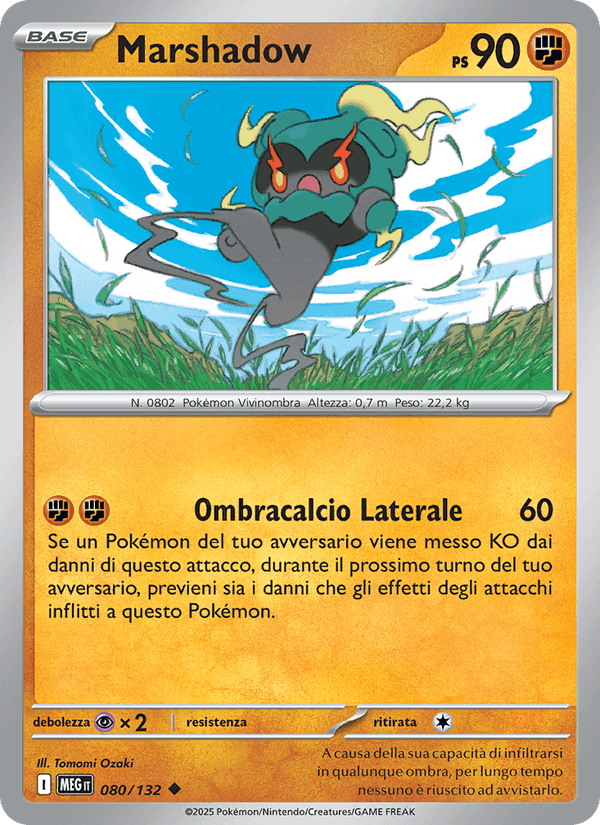 Marshadow, carta 080 di Megaevoluzione