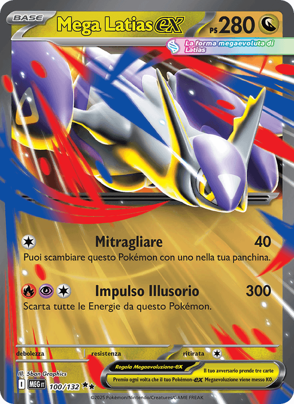 Mega Latias-ex, carta 100 di Megaevoluzione