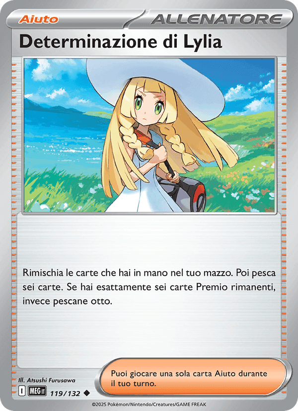 Determinazione di Lylia, card 119 from Megaevoluzione