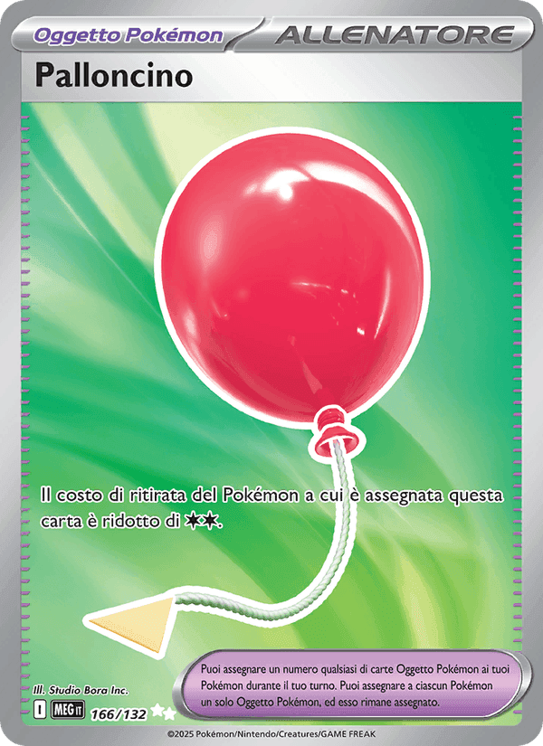 Palloncino, carte 166 de Megaevoluzione