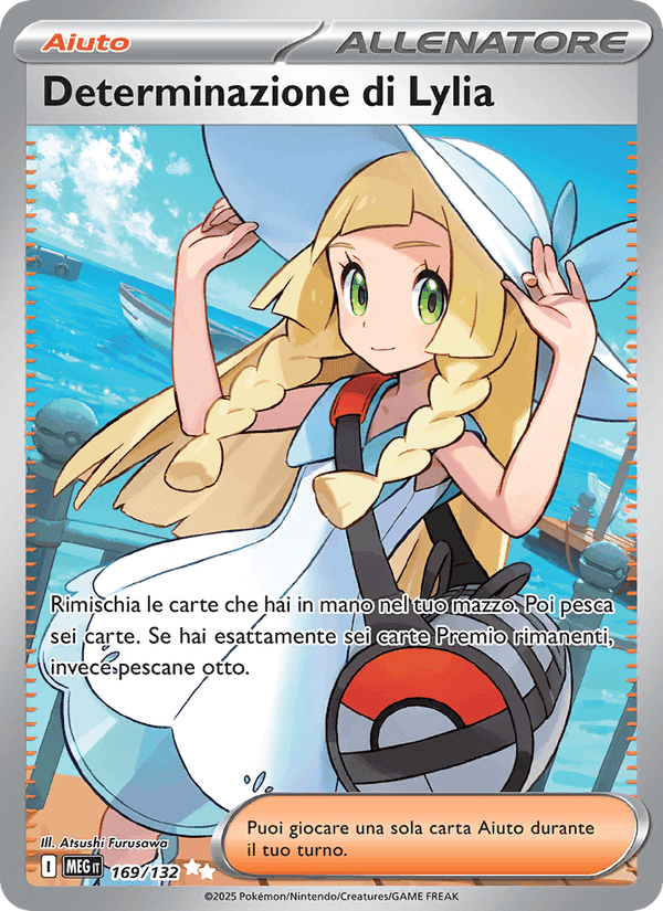 Determinazione di Lylia, card 169 from Megaevoluzione