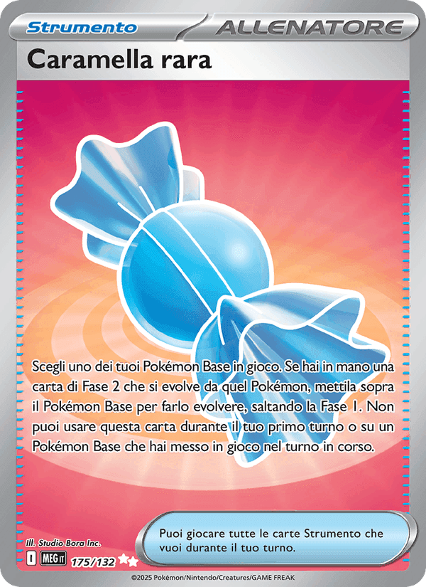 Caramella rara, card 175 from Megaevoluzione
