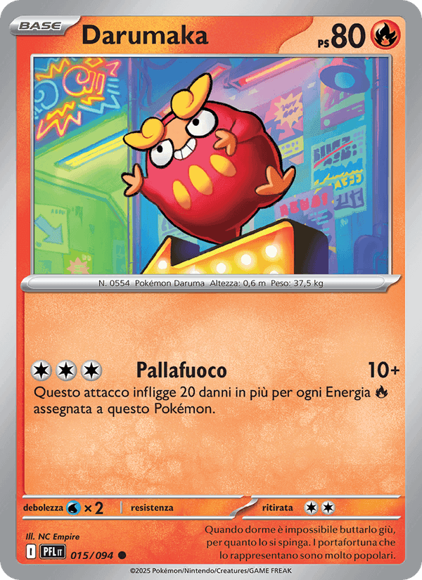 Darumaka, carta 015 di Fiamme Spettrali