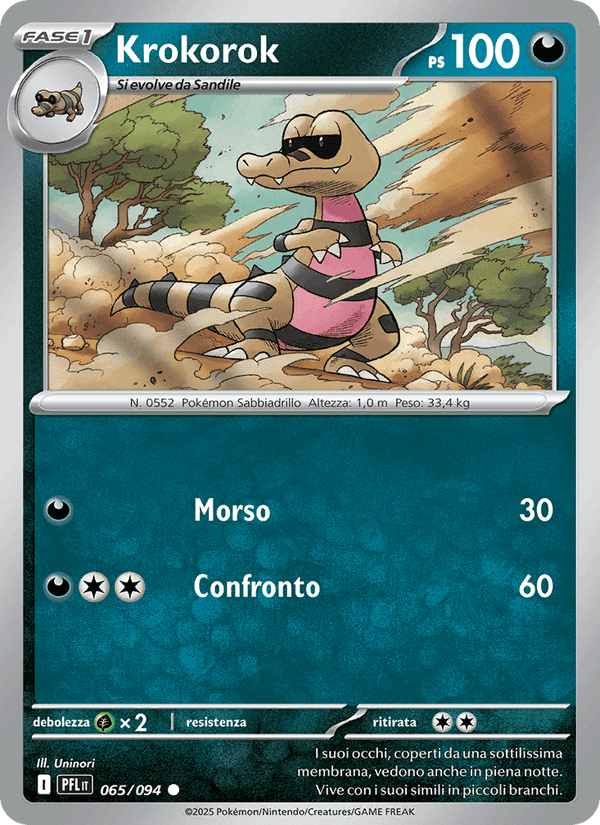 Krokorok, carta 065 di Fiamme Spettrali