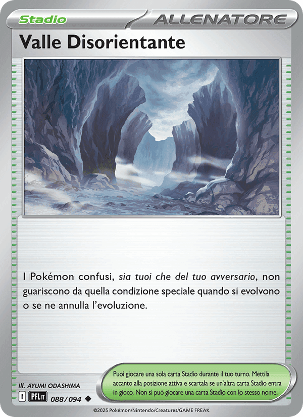 Valle Disorientante, carta 088 di Fiamme Spettrali
