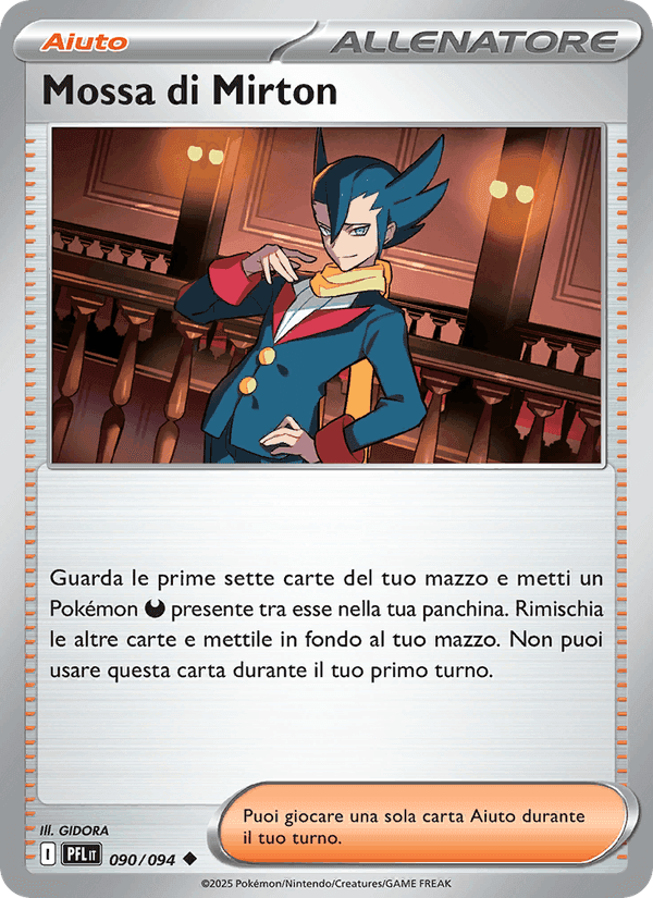 Mossa di Mirton, card 090 from Fiamme Spettrali