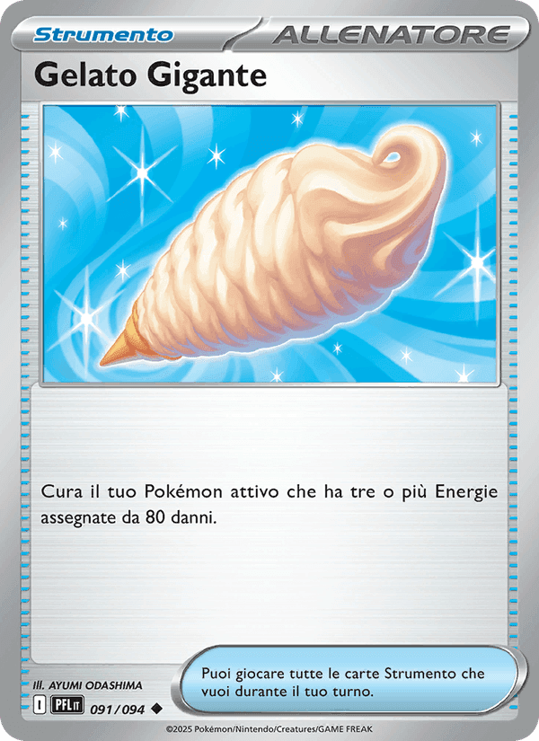 Gelato Gigante, carta 091 di Fiamme Spettrali