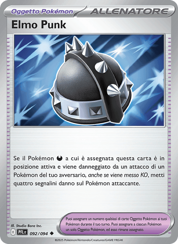 Elmo Punk, card 092 from Fiamme Spettrali