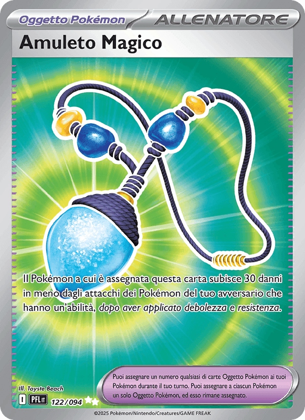 Amuleto Magico, card 122 from Fiamme Spettrali
