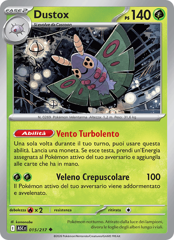 Dustox, carta 015 de Ascesa Eroica