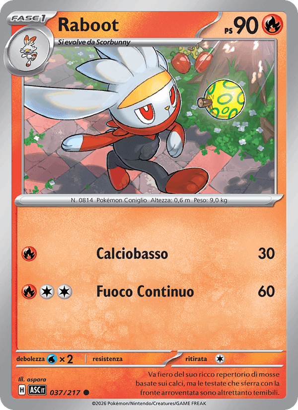 Raboot, carta 037 de Ascesa Eroica