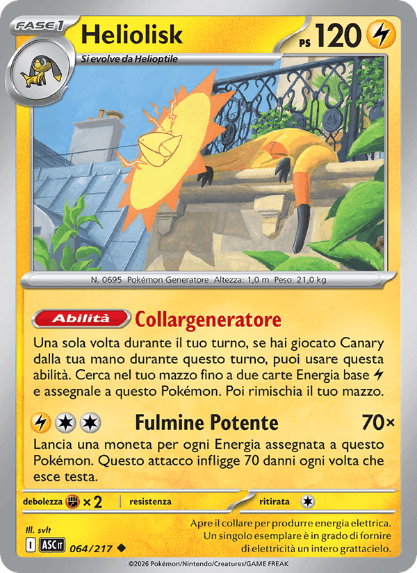 Heliolisk, carta 064 di Ascesa Eroica