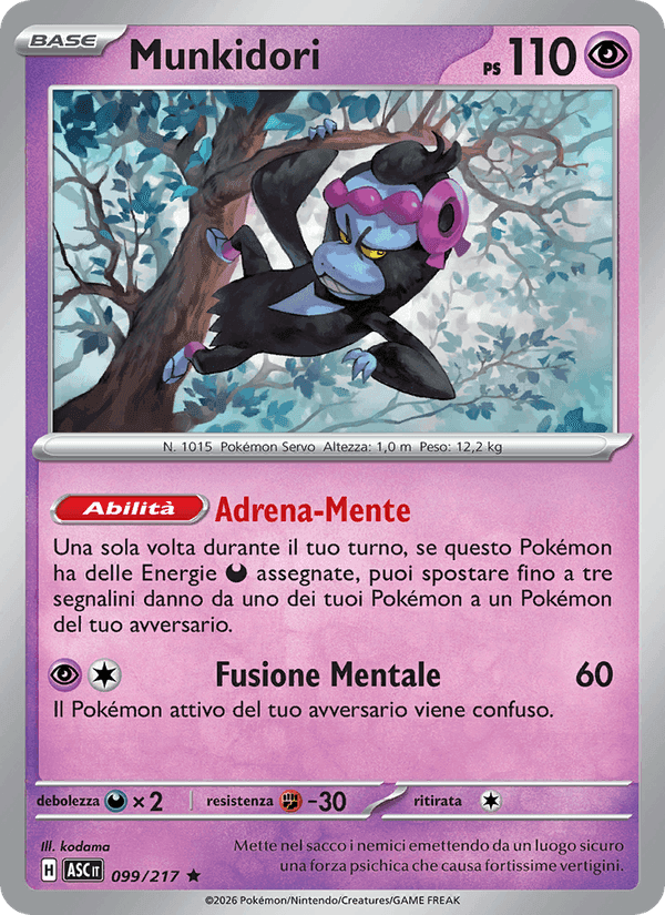 Munkidori, carta 099 di Ascesa Eroica