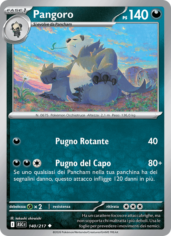 Pangoro, carta 140 di Ascesa Eroica