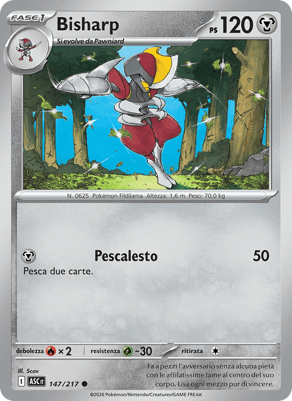Bisharp, carta 147 di Ascesa Eroica