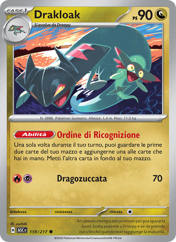 Drakloak, carta 159 di Ascesa Eroica