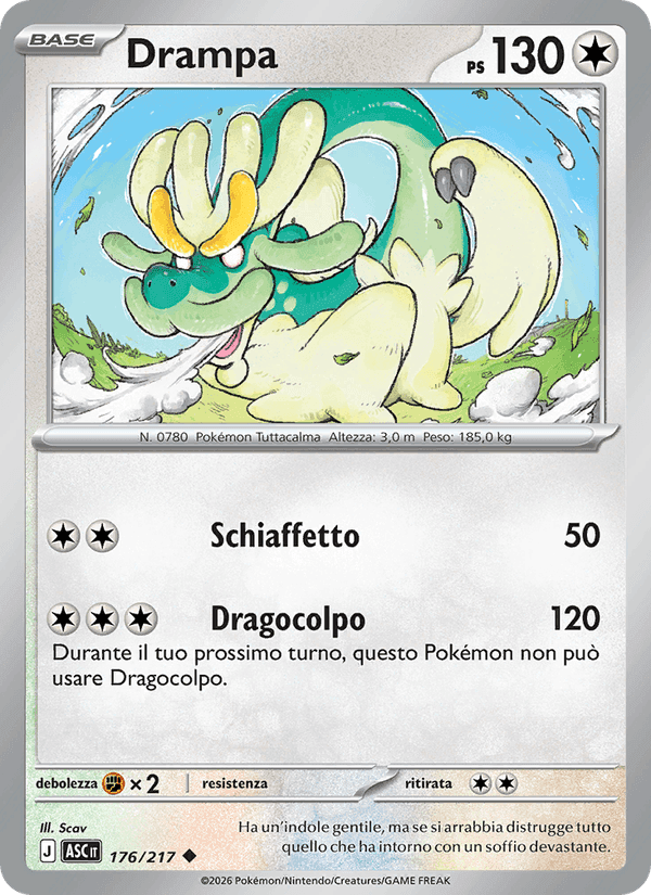 Drampa, carta 176 di Ascesa Eroica