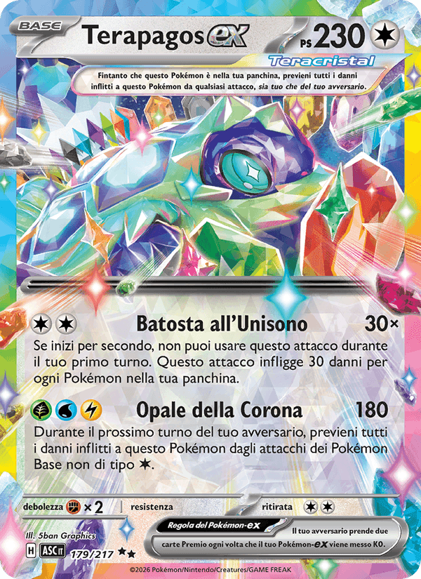 Terapagos-ex, carta 179 di Ascesa Eroica