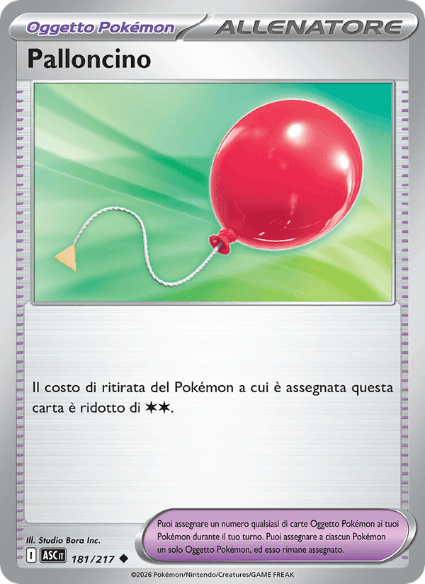 Palloncino, card 181 from Ascesa Eroica