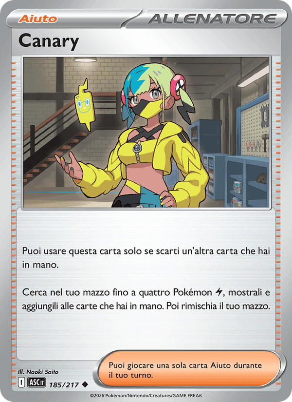Canary, carta 185 di Ascesa Eroica