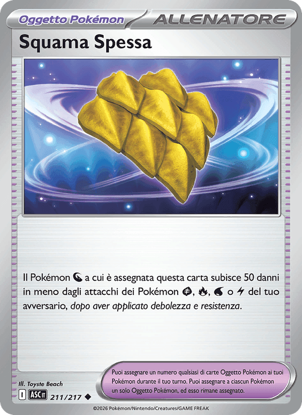 Squama Spessa, carta 211 di Ascesa Eroica