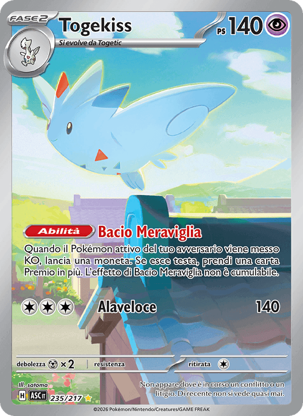 Togekiss, carta 235 de Ascesa Eroica