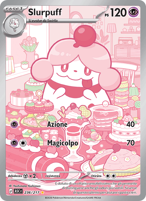 Slurpuff, carta 236 di Ascesa Eroica