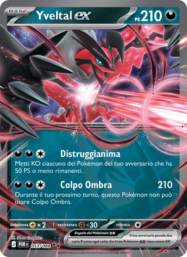 Yveltal-ex, carte 053 de Equilibrio Perfetto