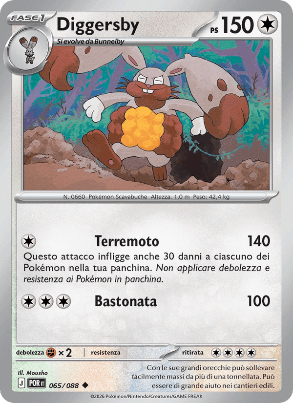 Diggersby, carte 065 de Equilibrio Perfetto