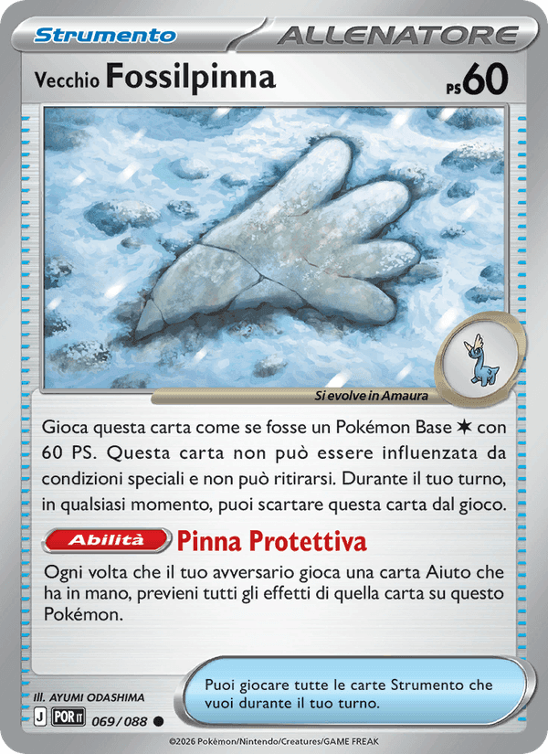 Vecchio Fossilpinna, card 069 from Equilibrio Perfetto