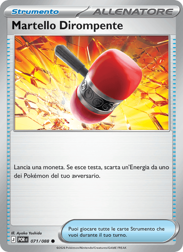 Martello Dirompente, carta 071 di Equilibrio Perfetto