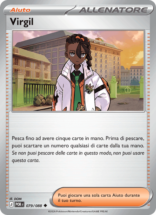 Virgil, carta 079 di Equilibrio Perfetto