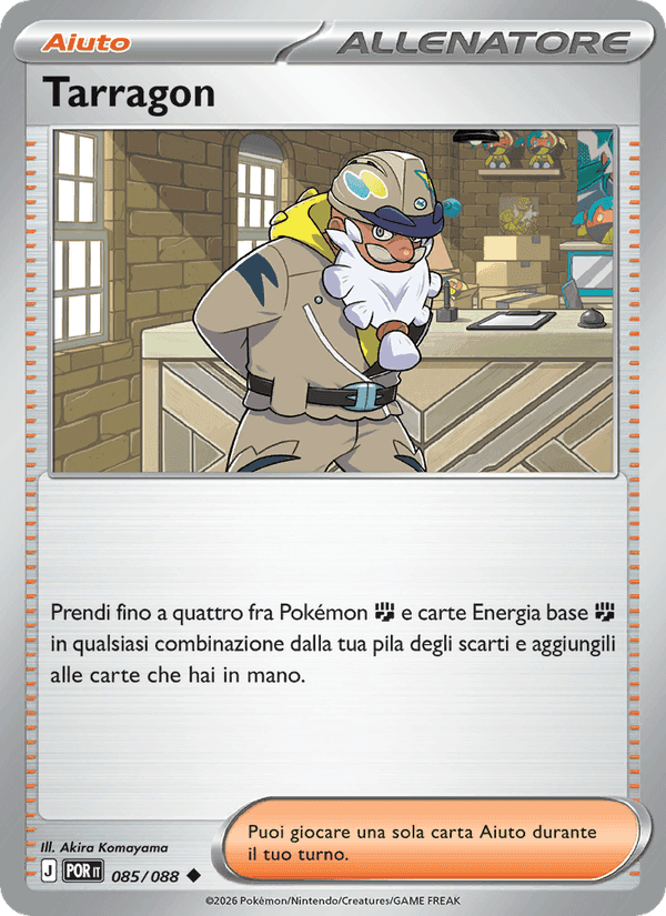 Tarragon, carta 085 di Equilibrio Perfetto