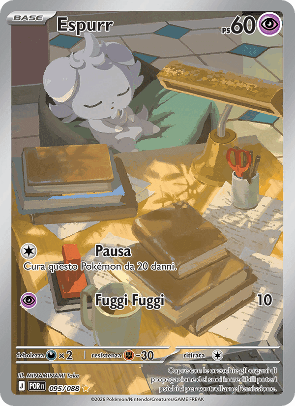 Espurr, carte 095 de Equilibrio Perfetto