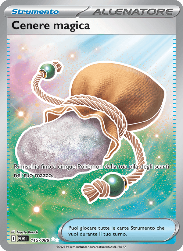 Cenere magica, carta 115 de Equilibrio Perfetto