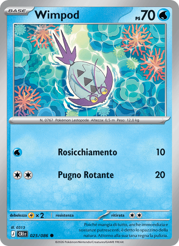 Wimpod, carta 025 di Caos Nascente