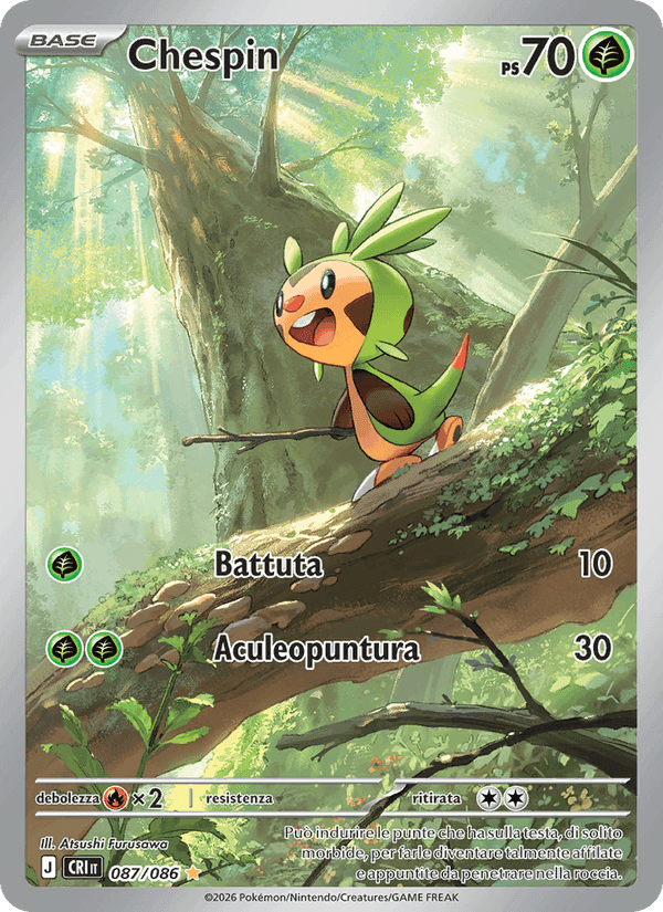 Chespin, carta 087 de Caos Nascente