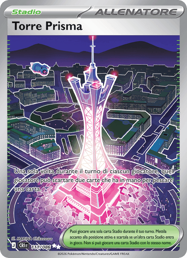 Torre Prisma, carte 111 de Caos Nascente