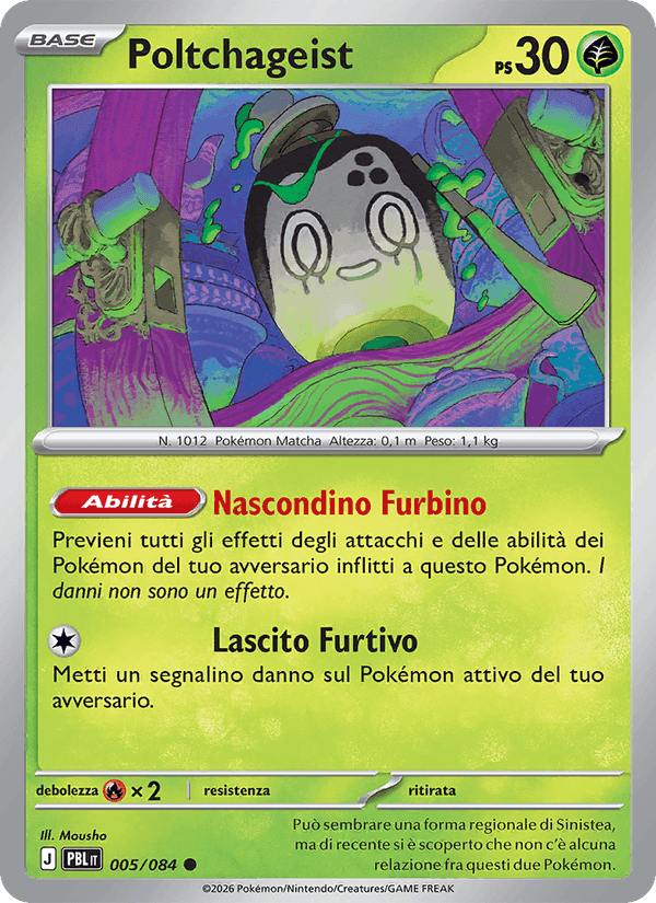 Poltchageist, carta 005 di Buio Pesto