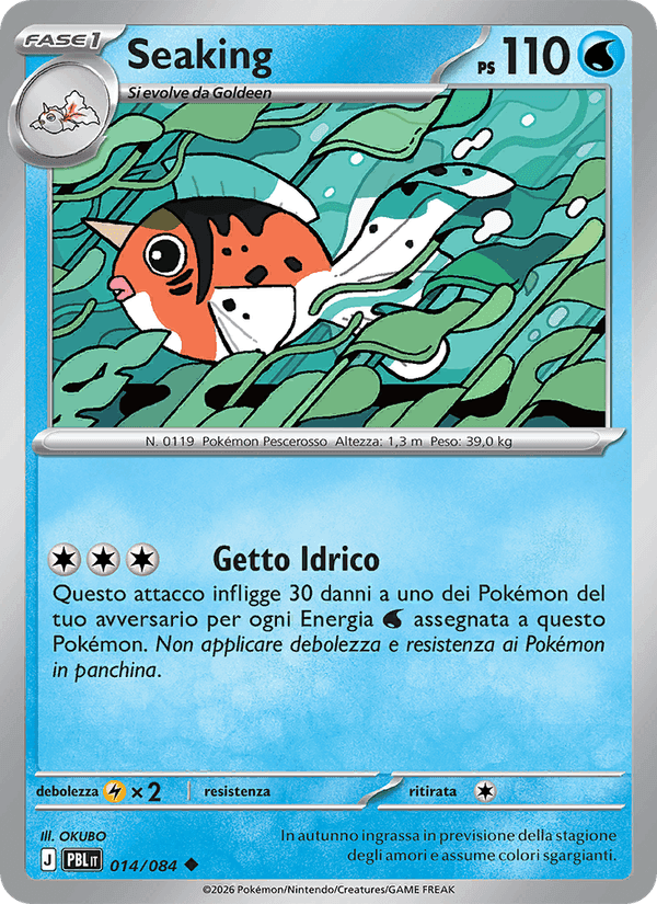 Seaking, carta 014 di Buio Pesto