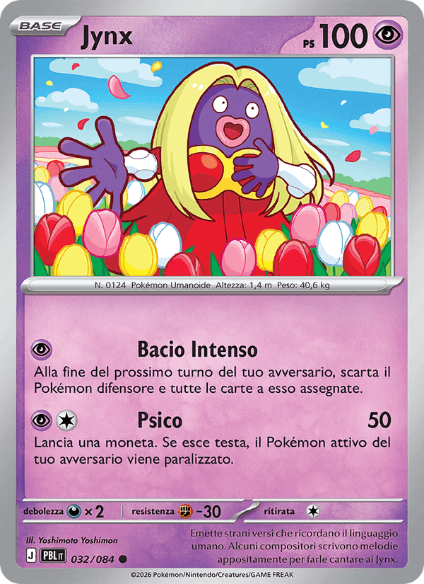 Jynx, carta 032 di Buio Pesto
