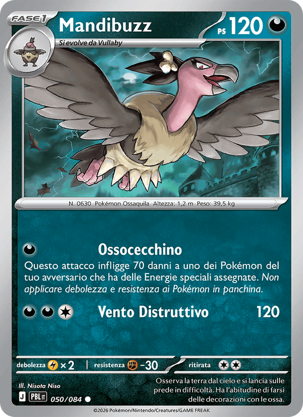 Mandibuzz, carta 050 di Buio Pesto