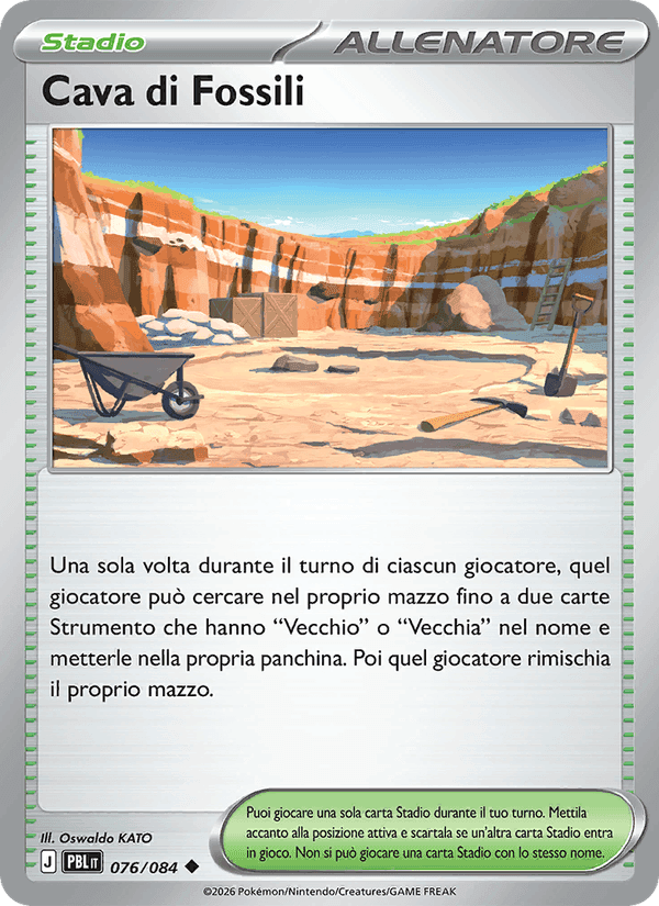 Cava di Fossili, carta 076 di Buio Pesto