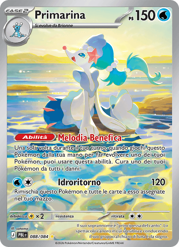 Primarina, carta 088 di Buio Pesto