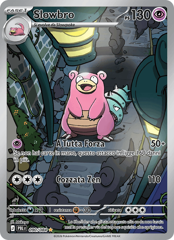 Slowbro, carta 090 di Buio Pesto