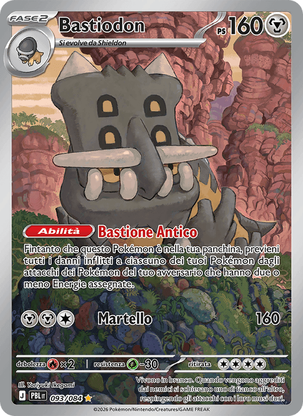 Bastiodon, carta 093 di Buio Pesto