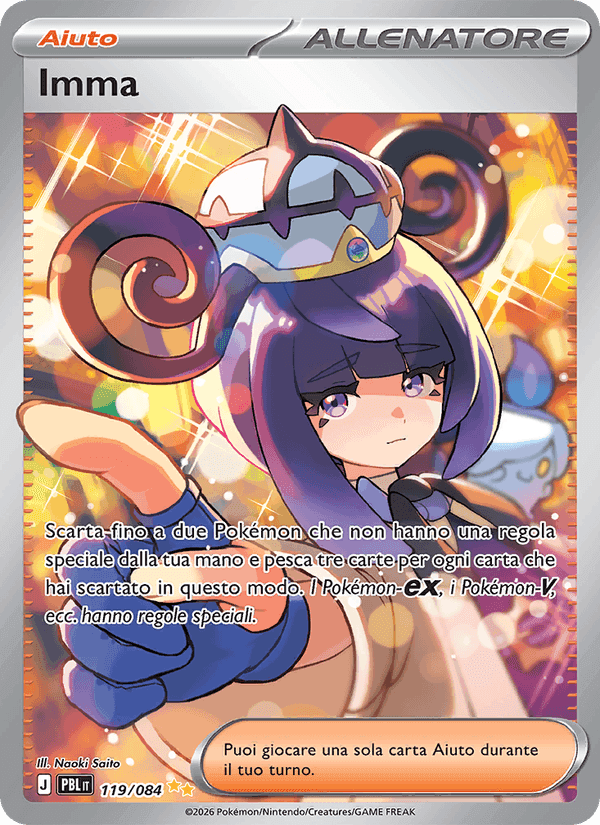 Imma, card 119 from Buio Pesto