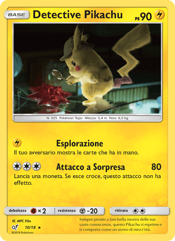 Detective Pikachu, carta 10 di Detective Pikachu