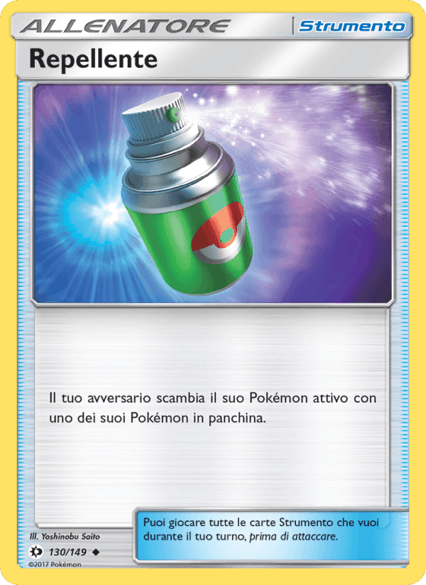 Repellente, card 130 from Sole e Luna